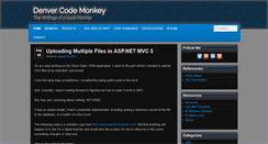 Desktop Screenshot of denvercodemonkey.com